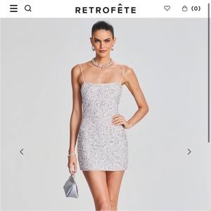 Dionne Sequin Dress - Retrofete
